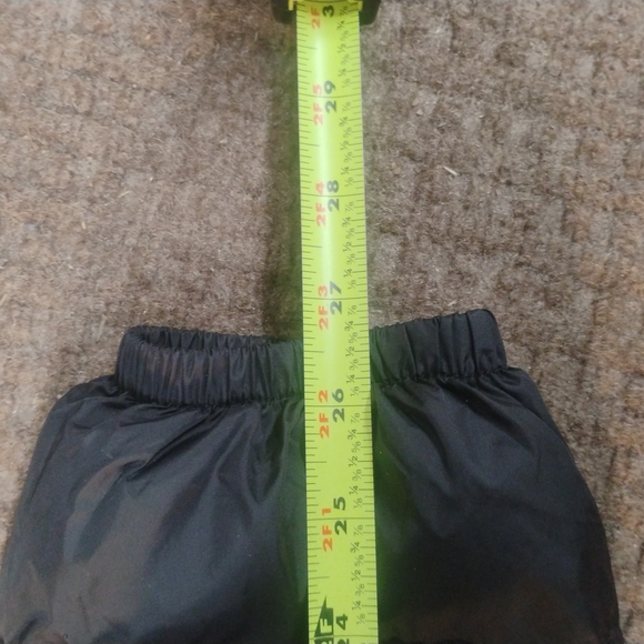 Mountain Warehouse Men’s Hooded Puffer Ski Jacket L Fit Black/Yellow Waterproof - Picture 6 of 10